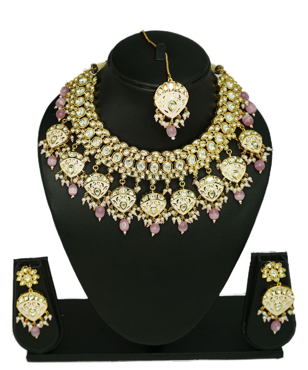 Esra-Kundan Necklace Set