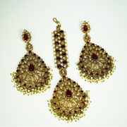 Aaliyah - Earrings Tikka Set