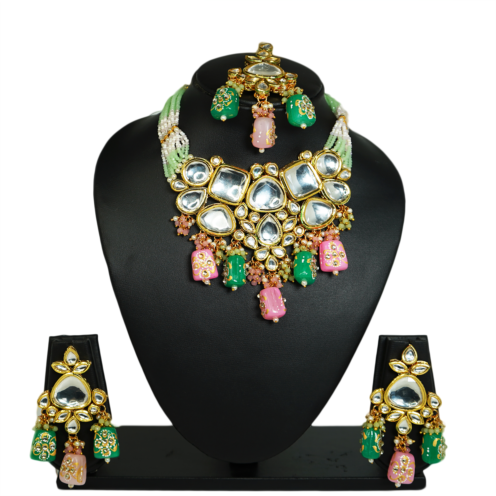 Anika Kundan Jewellery Set