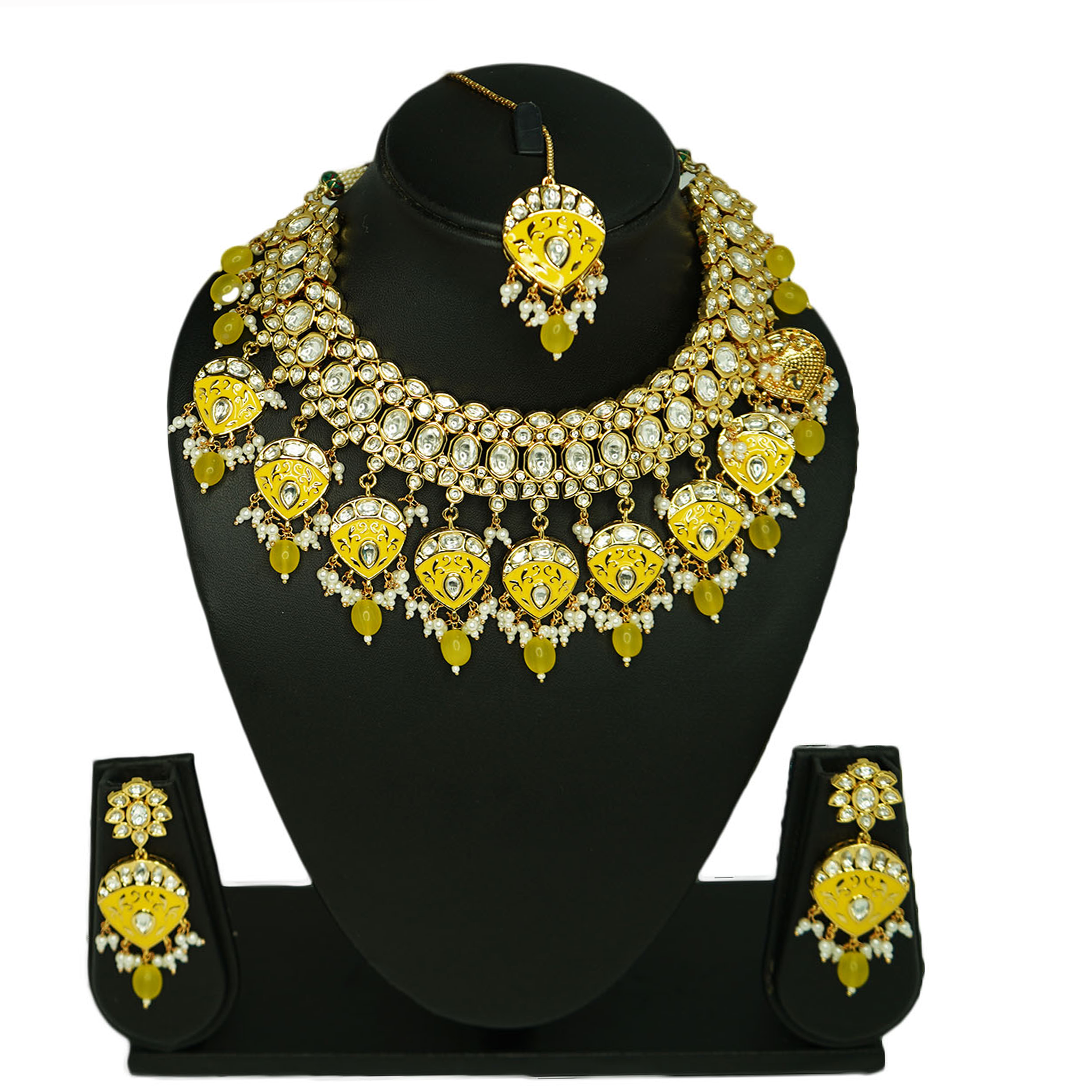 Esra-Kundan Necklace Set