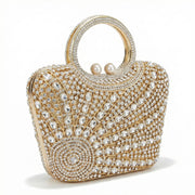Zahra Luxe Crystal Clutch