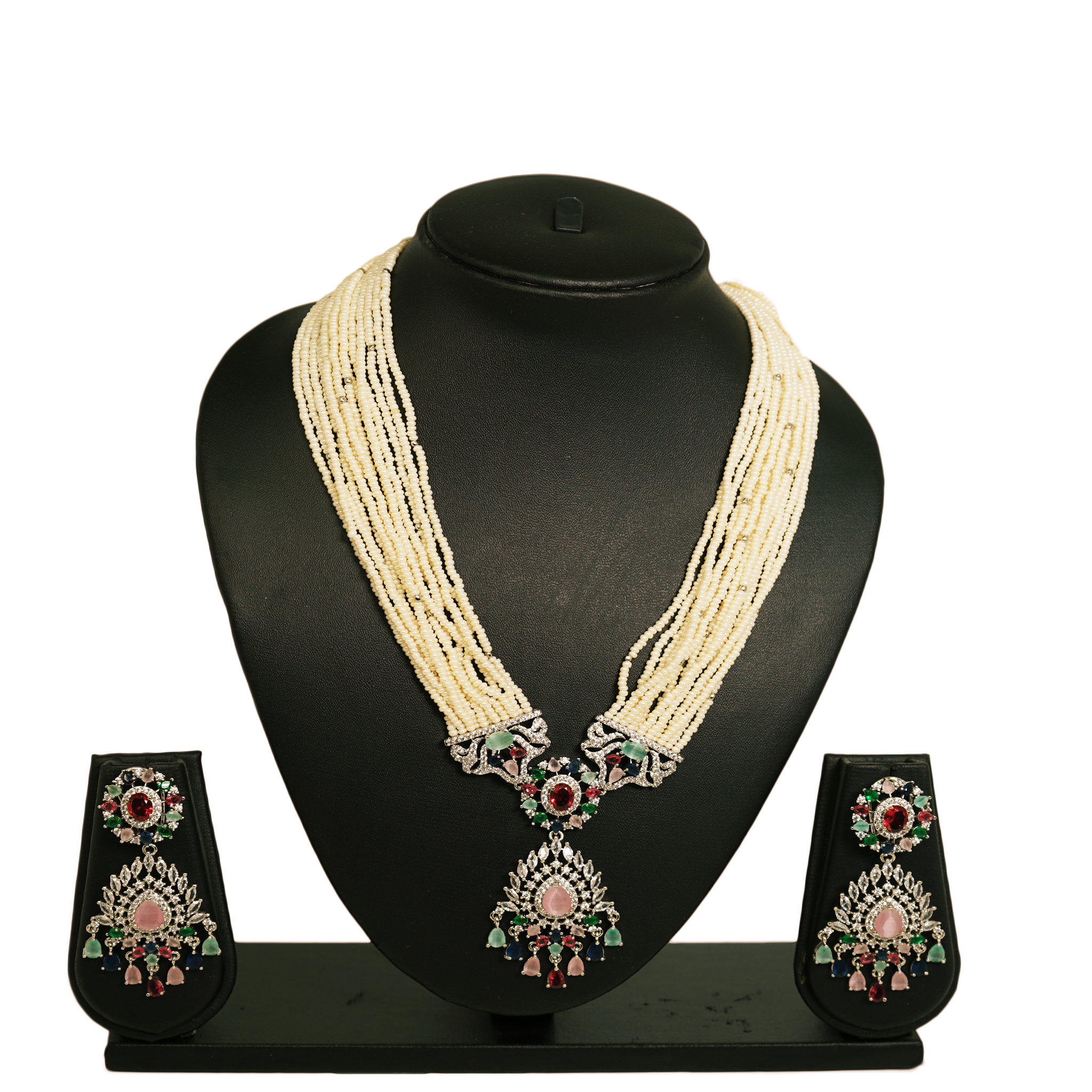 Ishita Pearl Necklace Set