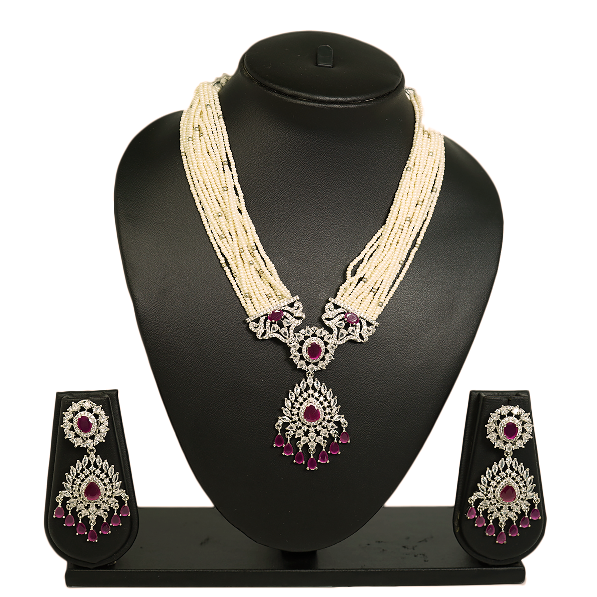 Ishita Pearl Necklace Set